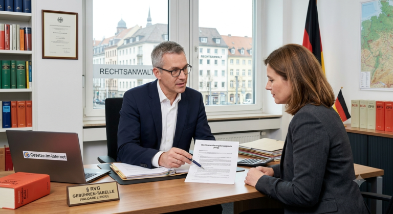 Cum se calculează onorariul unui avocat în Germania? Totul despre legea RVG