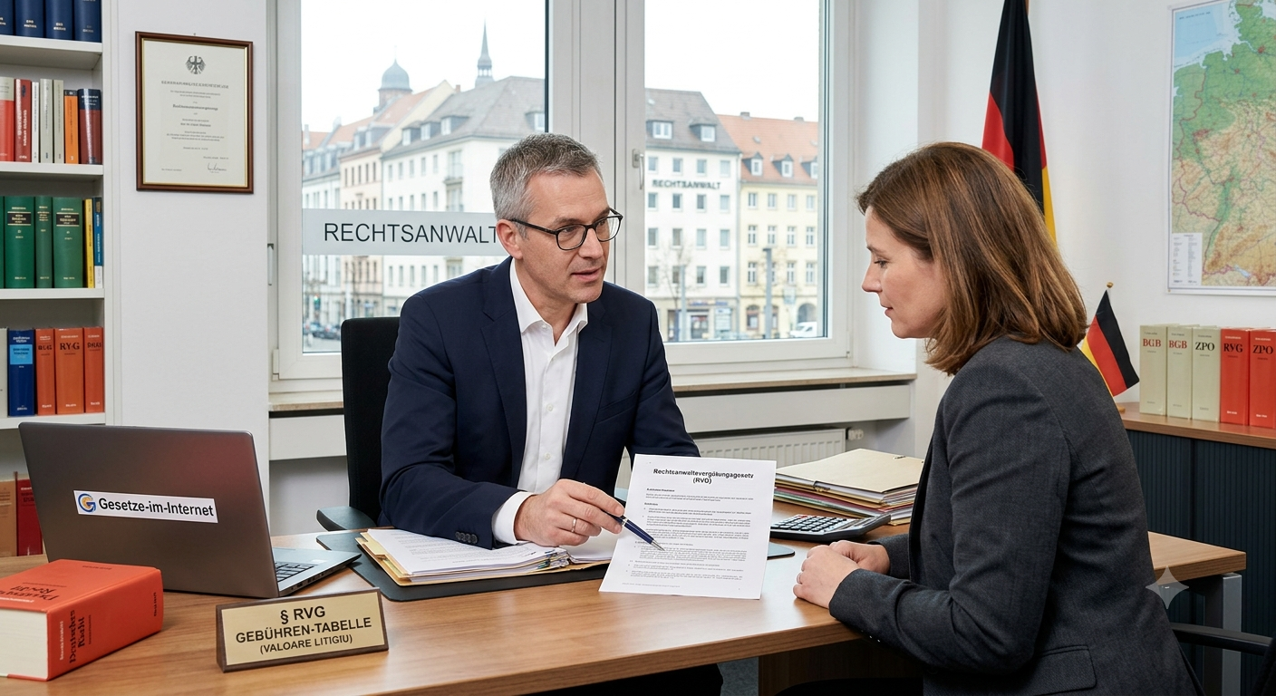 Cum se calculează onorariul unui avocat în Germania? Totul despre legea RVG
